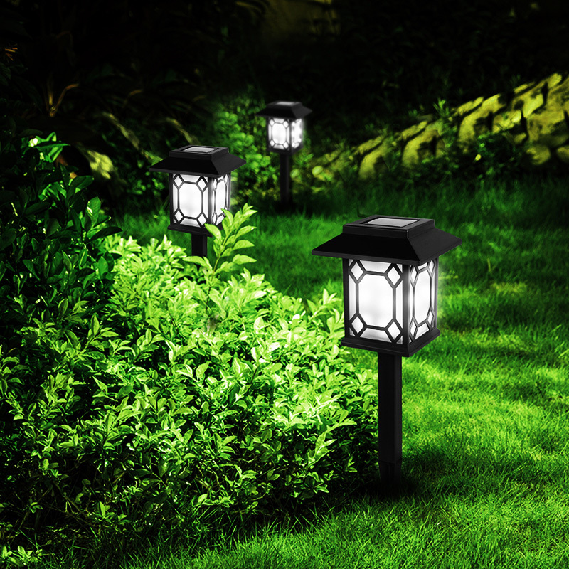 顶狮龙太阳能户外庭院灯防水led七彩花园草坪灯景观装饰灯插地灯 小号