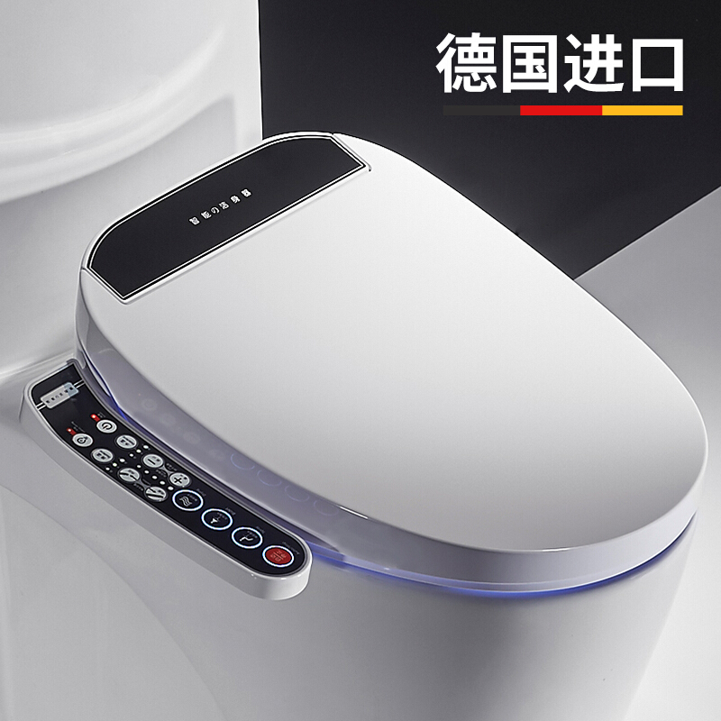 冲洗洁身器即热式出水坐便器智能马桶盖板自动加热 [高端变频即热款] 圆款波迷娜BOMINA高清大图