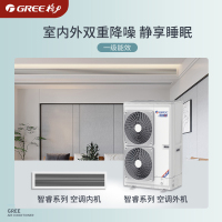 GREE/格力家用中央空调大7匹(大7P)智睿一拖四GMV-H180WL/Ca用电省一半,变频变容小多联