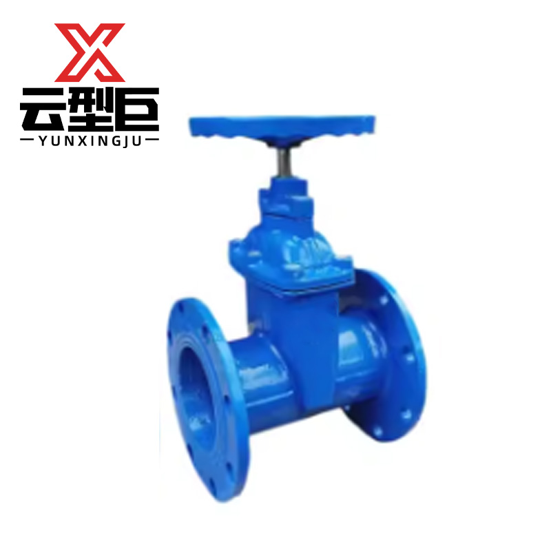 云型巨 软密封暗杠闸阀 Z45X-16/DN100 个高清大图