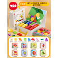 磁力七巧板拼图3到6岁儿童智力立体几何益智幼儿园2宝宝玩具积木4 【礼盒+礼袋装】七巧板（88颗可拼2800+图形+玩法题册)