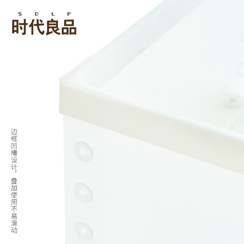 透明收纳箱塑料加厚特大号衣服玩具衣柜内整理储物盒分隔家用 三维工匠高清大图