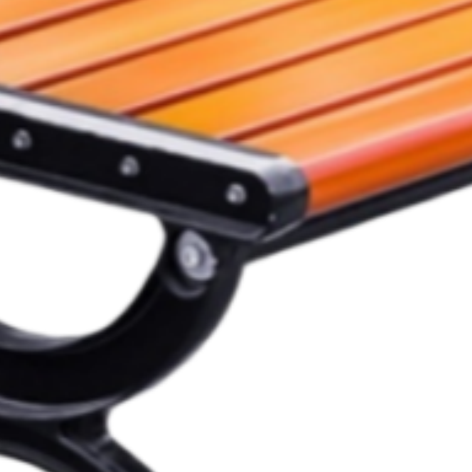 乐琪艺户外长椅木质张高清大图