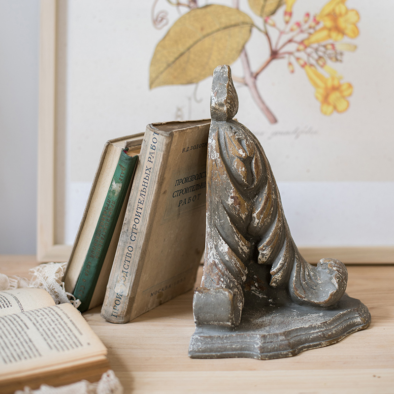 家柏饰(CORATED)仿木壁挂柱台烛台 装饰托架美式古典 经典花廷古堡 仿木雕古典壁台(D款)高清大图