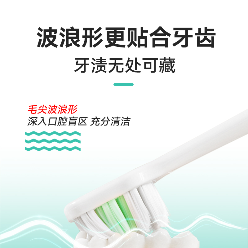 牙博士幻海绵密牙刷1卡2支DR6205高清大图