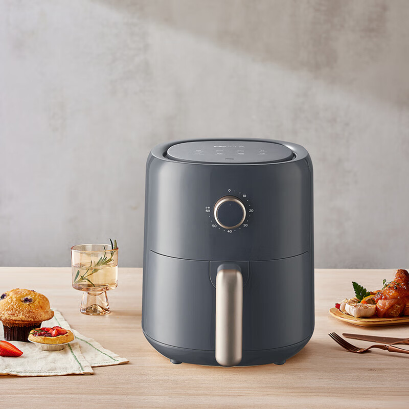 小熊空气炸锅 家用多功能锅 电炸锅微蒸汽空气烤可拆卸易清洗QZG-N10W2[ZMD安心系列] 3L高清大图