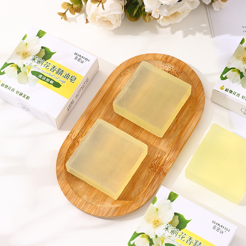 [补贴10%]茉莉花香皂宝宝洗衣皂手工制造精油萃除螨精油手工皂香味持久高清大图