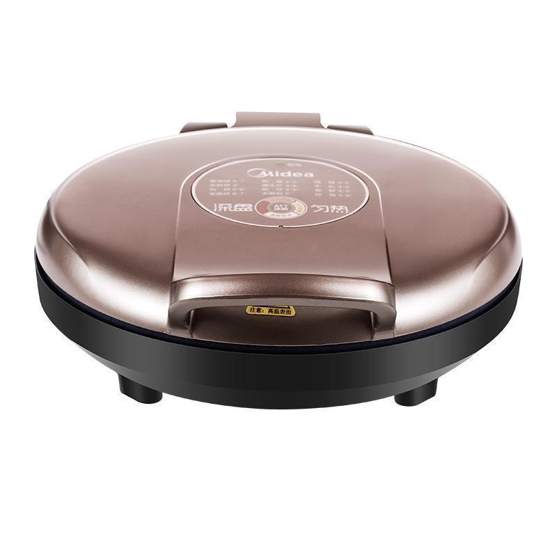 美的midea电饼铛mcjh3003家用智能悬浮式双面加热煎饼机速脆烙饼机多