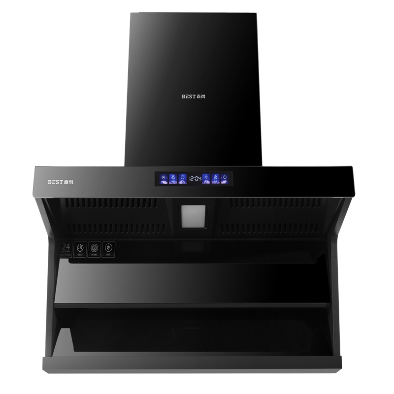 华帝百得best油烟机cxw280u203s大吸力自清洗顶侧三吸烟机