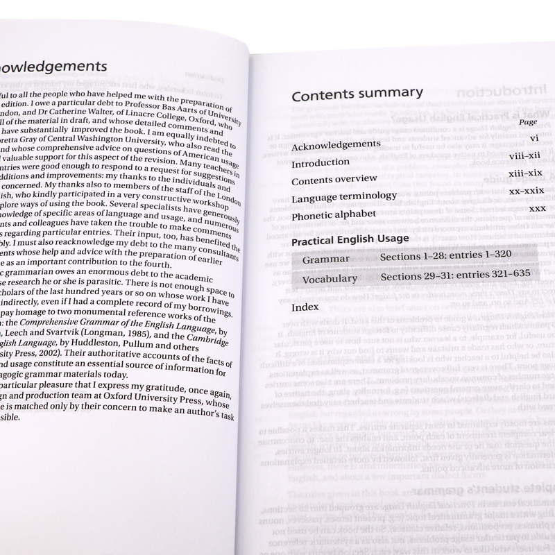 牛津英语搭配词典第二版 [正版]牛津英语用法指南Oxford Practical English Usage英文原版 语高清大图