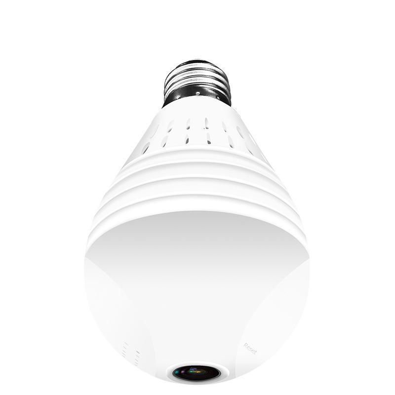 ciaa智能摄像头w12 灯泡型摄像头wifi远程监控器ciaa家用网络高清夜视