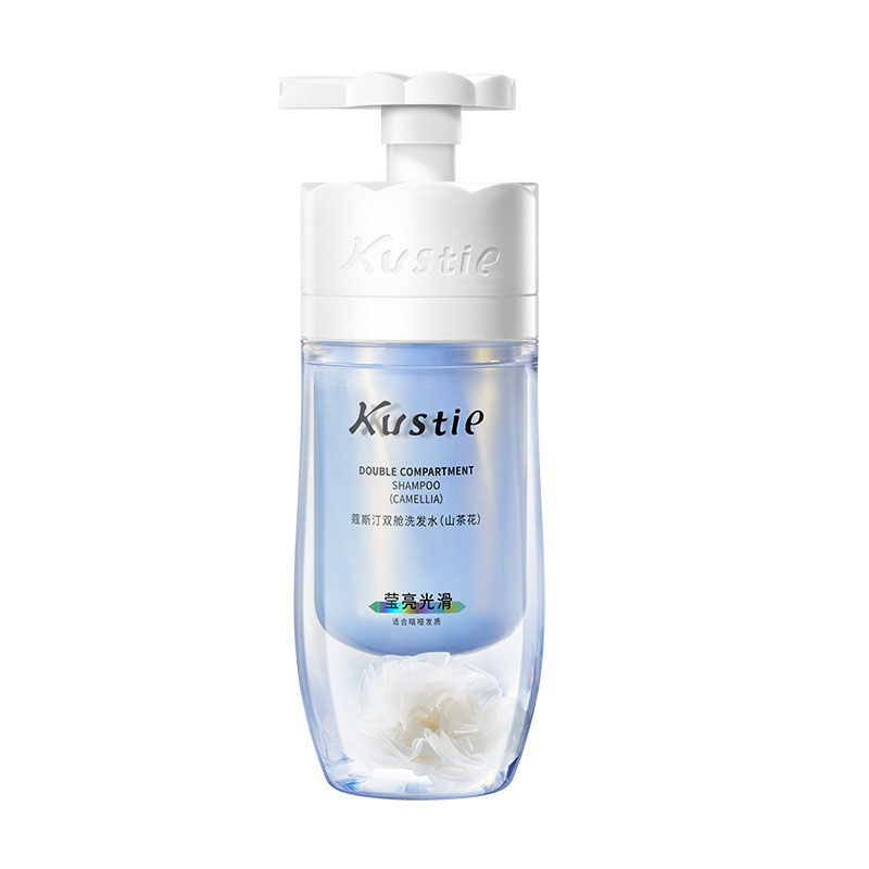 蔻斯汀洗发水双舱洗发水山茶花鲜活水润去屑止痒洗发露500ml