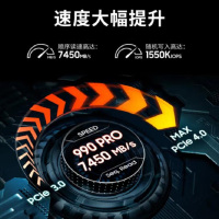 固态硬盘2TB SSD固态硬盘M.2接口( NVMe协议PCle 4.0 x4 ) 990 PRO WithHeatsi