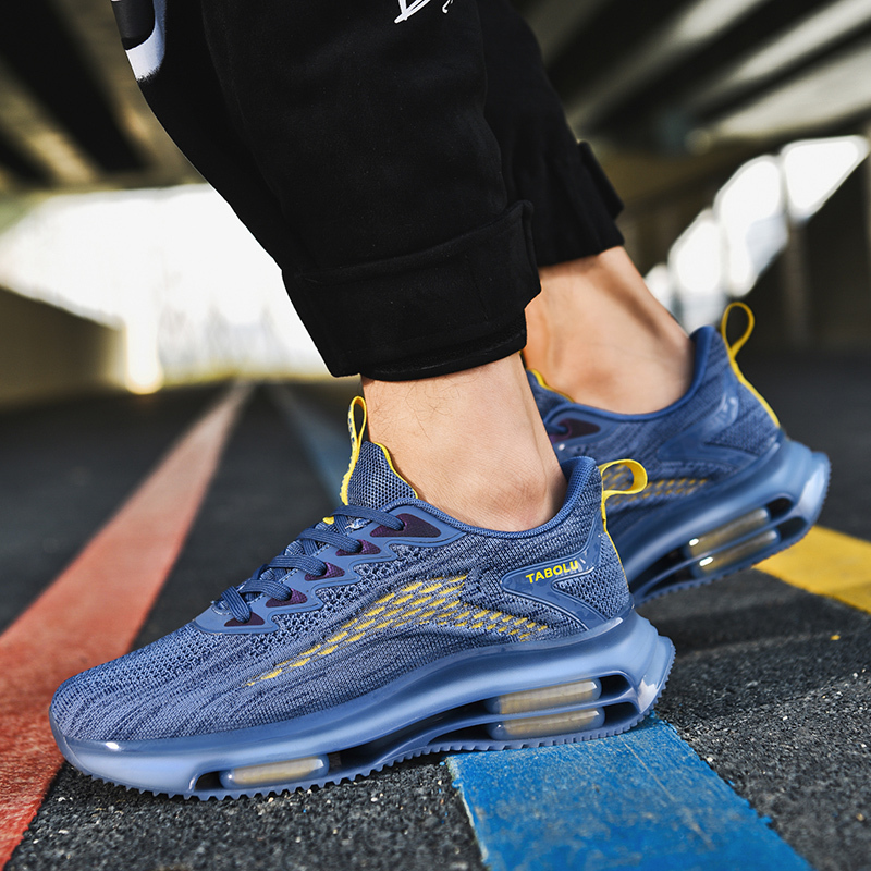 stratuxxkaze男款气垫鞋春季新款潮鞋透气运动鞋跑步休闲鞋男鞋