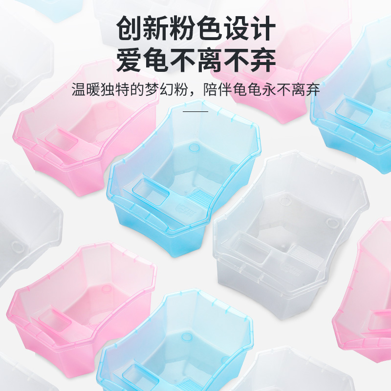 巴西龟 带缸龟缸送2只小乌龟活物带晒台多规格龟盆宠物龟包活高清大图