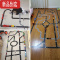 真智力儿童diy道路玩具胶带早教交通火车公路马路铁路轨道设计手工贴纸 停车位1卷+警戒线1卷