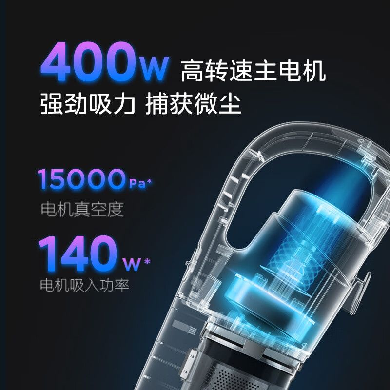 美的(Midea) U2 400W 吸尘器 (计价单位:台) 白色高清大图