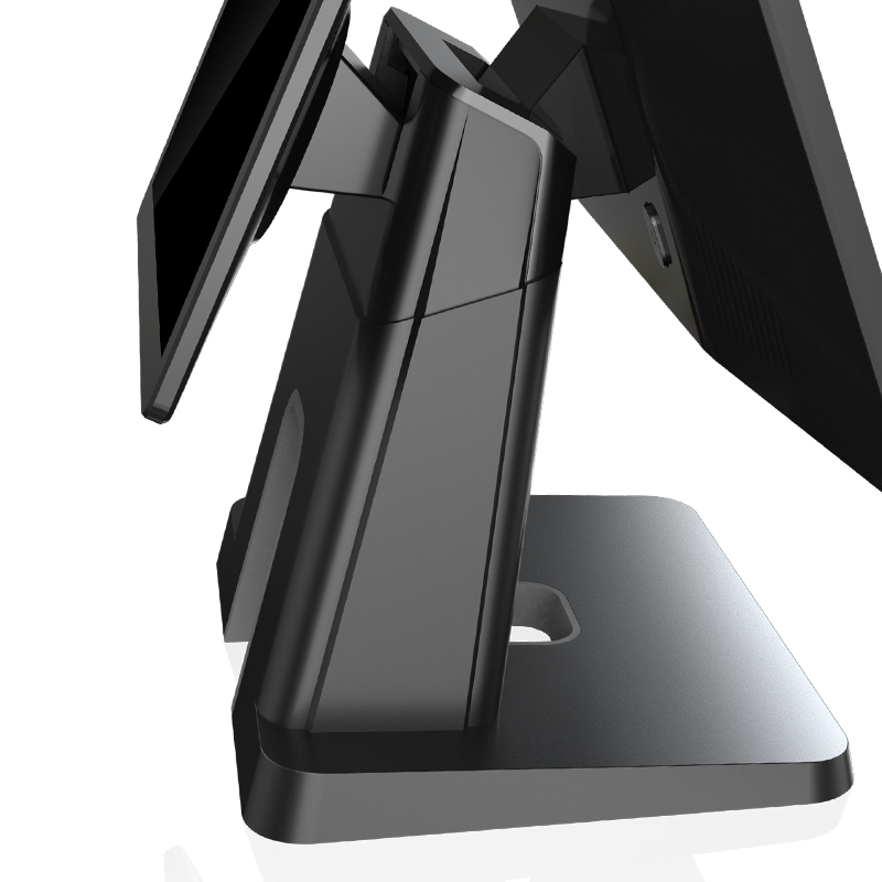 得力deli156英寸101英寸双屏收银机奶茶服装美团外卖收银机一体机赠