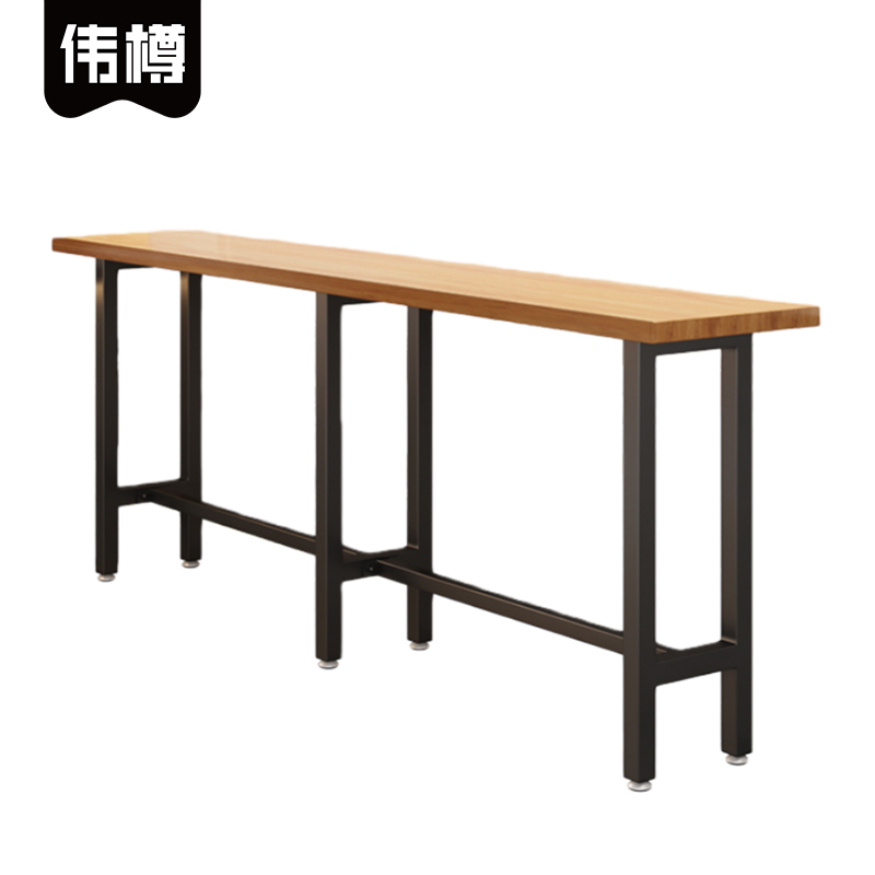 伟樽吧台桌300*40*105cm张高清大图