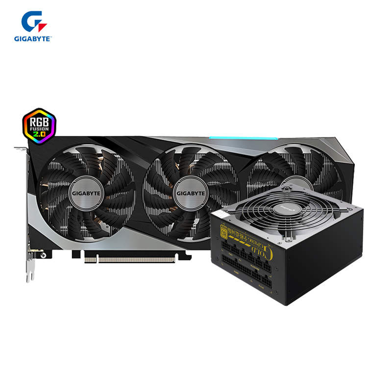 [赛博朋克2077推荐显卡]技嘉GV-N3070GAMING OC-8GD+鑫谷GP850G金牌全模爱国版电源 套装