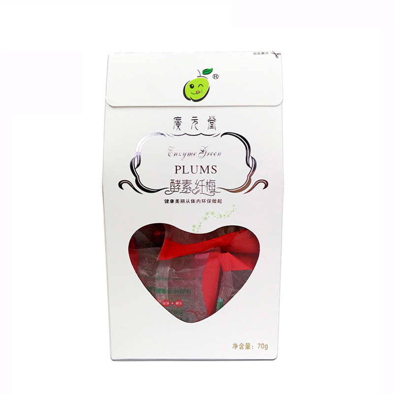 广元堂酵素纤梅酵素梅千体梅子咔咔随便清仟寿果青梅酵素梅正品盒装膳食营养70g/盒