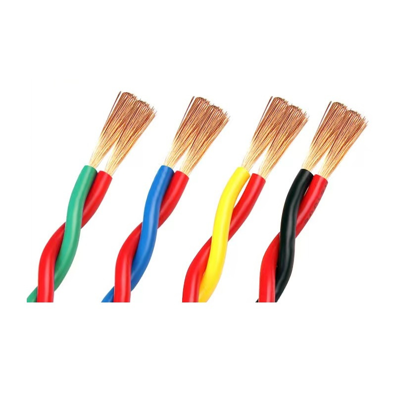 廷穗(TINGSUI)铜芯聚氯乙烯绝缘双绞连接软电缆RVS-2*2.5 单位:圈高清大图