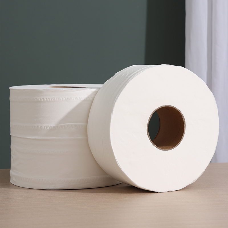 得力 本木臻选大盘纸2层240米 吸水性好 湿水不易破 WP2240 白色 3卷/提 3提装高清大图
