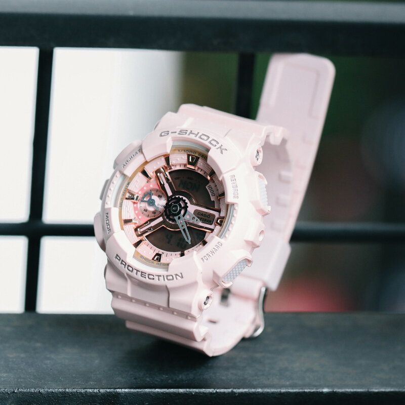 卡西欧(CASIO)手表 G-SHOCK系列自动LED照明手表 GMA-S110MP-4A1