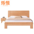 烁恒单人床1.2m+床垫+1个床头柜张