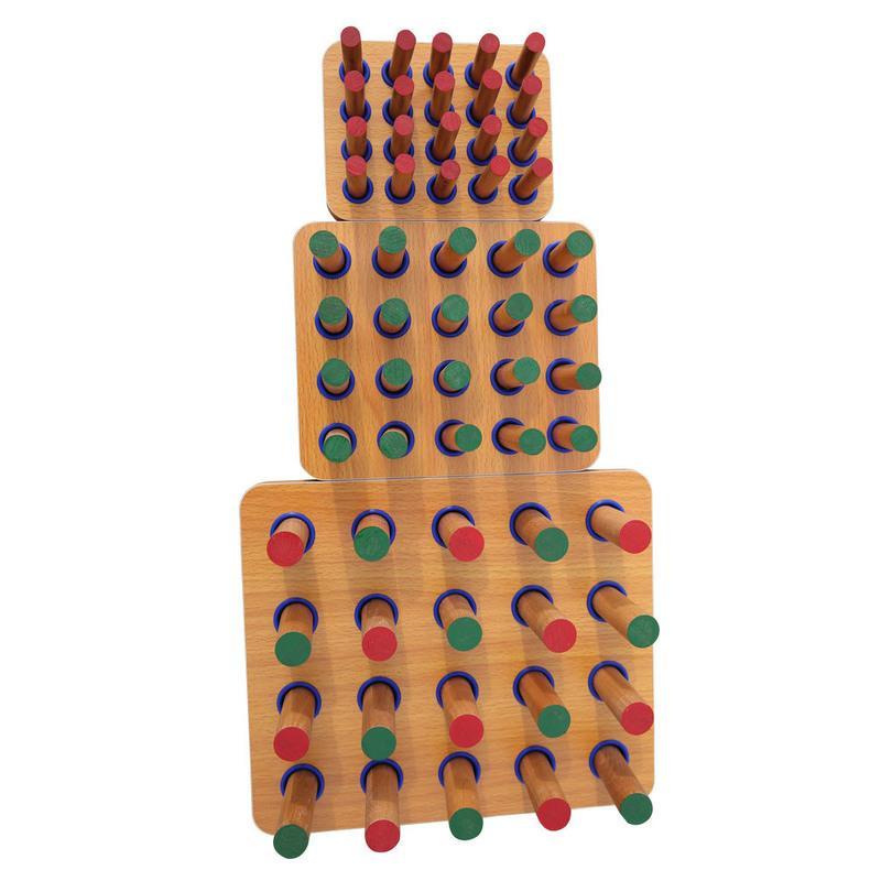 小号木插板 瘫痪病人康复训练器械偏瘫器材锻炼功能手指精细中风协调