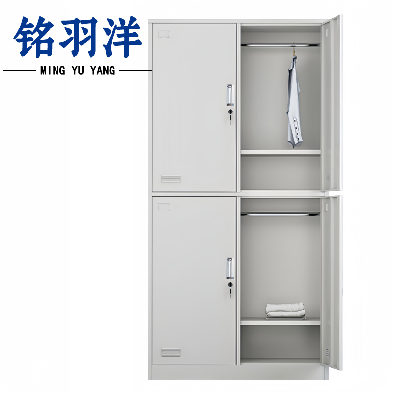 铭羽洋钢制衣柜90*42*180cm台高清大图
