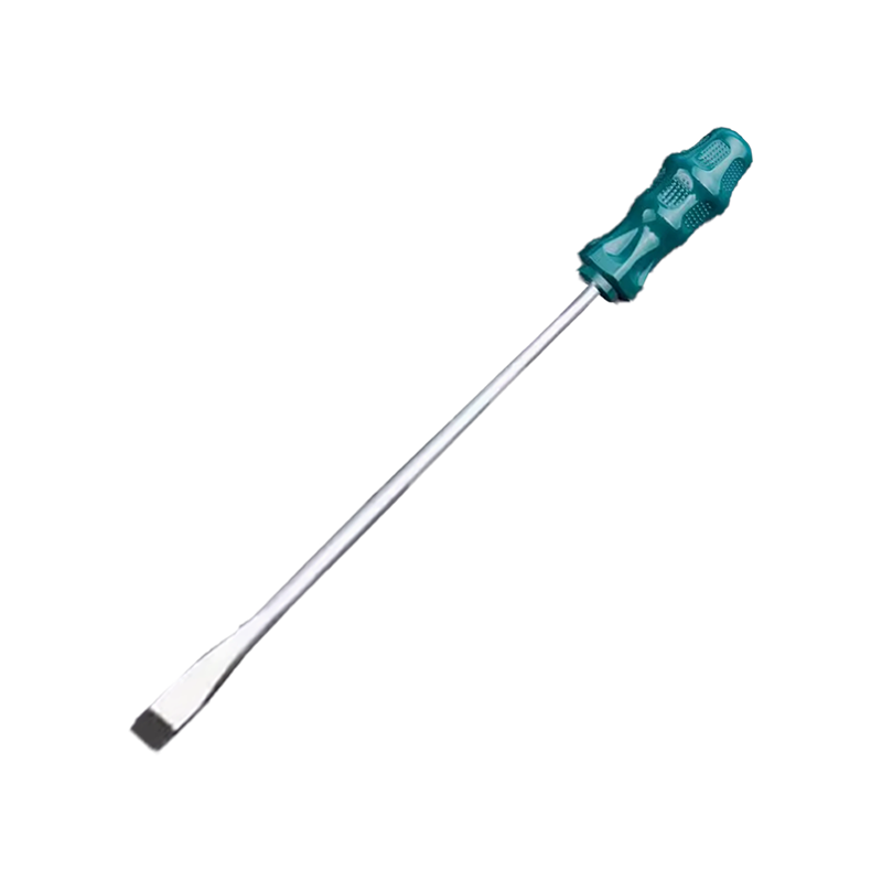 立伟铁牛绿胶炳螺丝刀6*300mm一字型/把高清大图