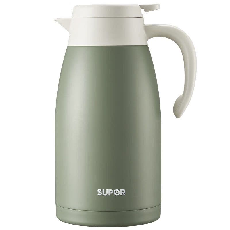 苏泊尔(SUPOR)304不锈钢内胆家用水壶 2L 罗勒绿 KC20KH52图片