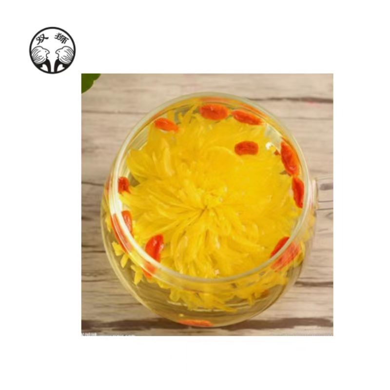 双狮菊花茶50g/袋高清大图