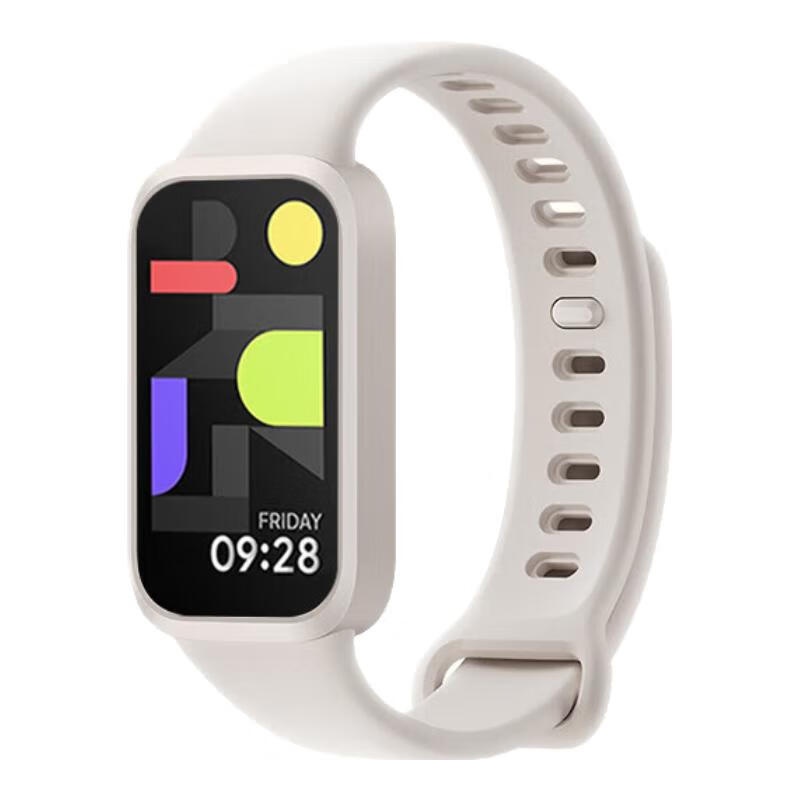 Redmi 手环3 米色+兰士顿时尚耳夹式蓝牙耳机套餐高清大图