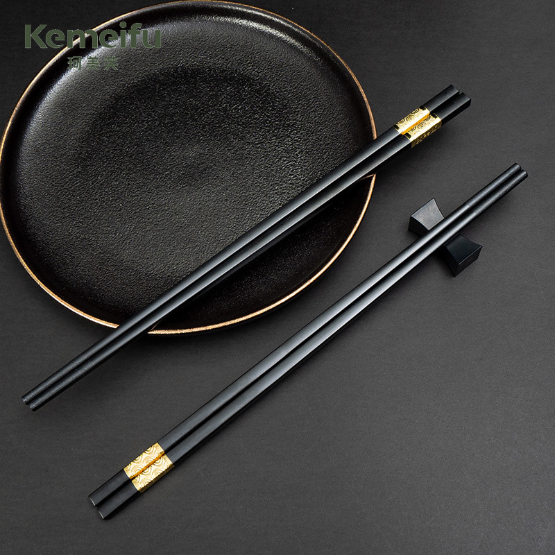 珂美芙 合金筷子 金福24cm 双高清大图