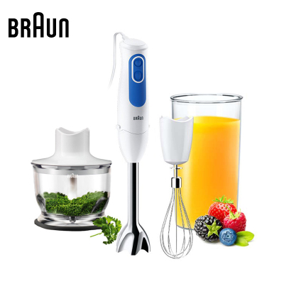 德国博朗(BRAUN)多功能料理棒MQ3025/3035手持家用婴儿宝宝辅食搅拌机电动榨汁碎冰沙打蛋器打发奶油绞肉切菜机