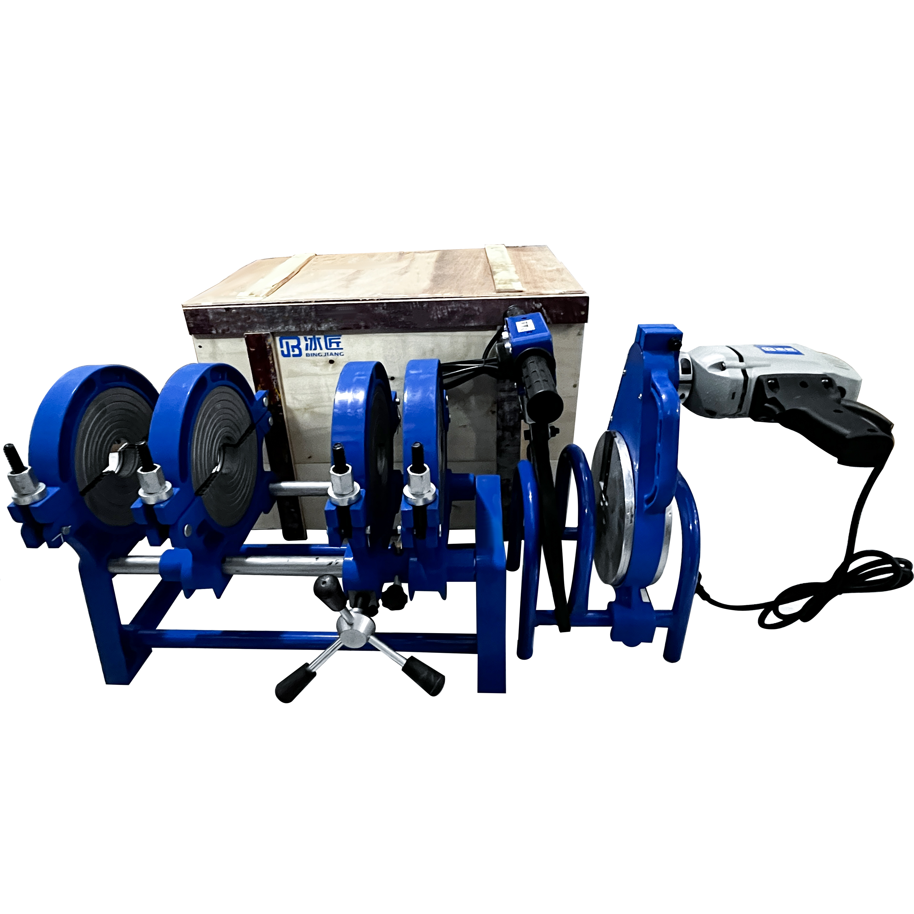 冰匠 PE管焊接机 手摇四环热熔机 63-200型 台高清大图