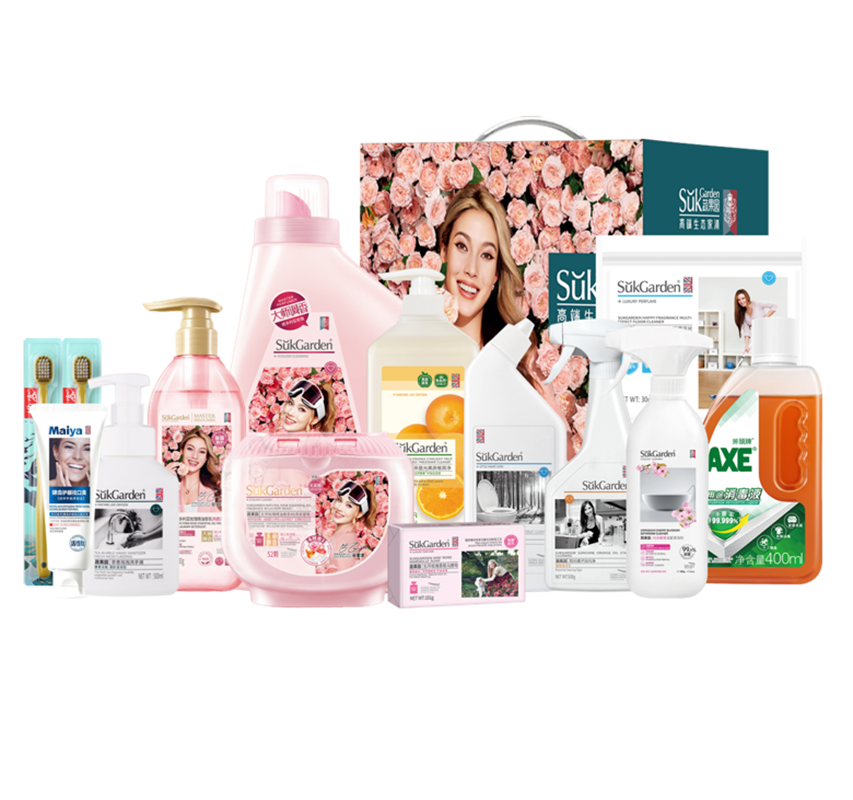 SukGarden蔬果园玫瑰精油香氛14件套-SGY-24030 新老包装随机发货