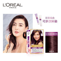 欧莱雅(LOREAL)卓韵霜特润双支膏染发 #3.16深红褐棕色(染发膏染发剂可分次补染遮白盖白 男女通用)