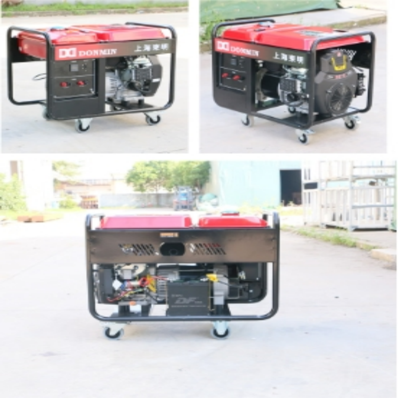东明DONMIN 220V单相10千瓦汽油发电机组,应急备用发电机DM12000CXD-1
