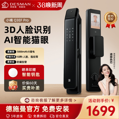 德施曼智能锁Q3EFPRO