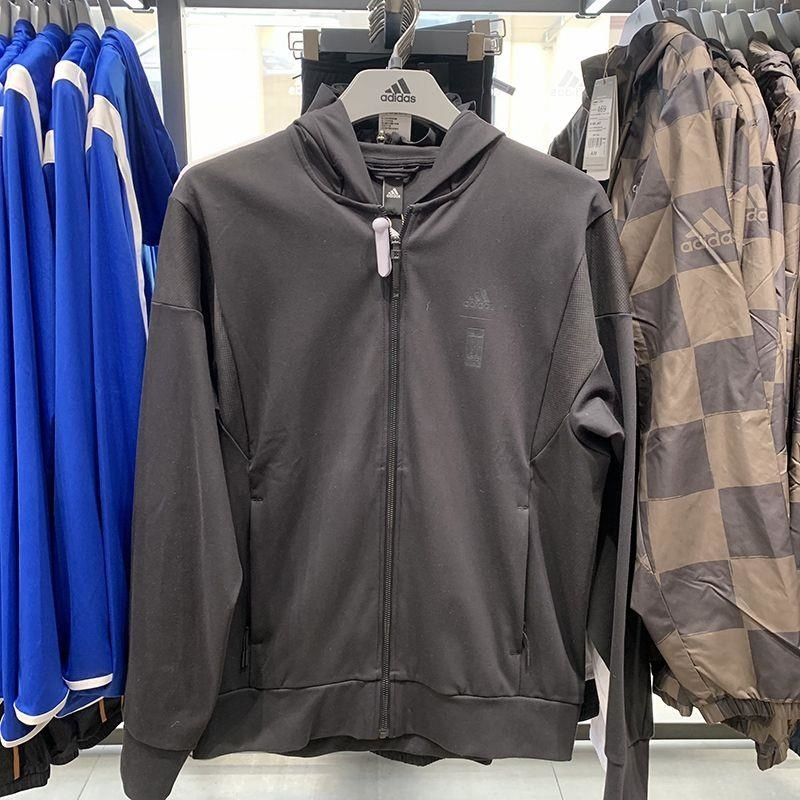 adidas/阿迪达斯外套男子运动服休闲防风梭织夹克 HM2954 C