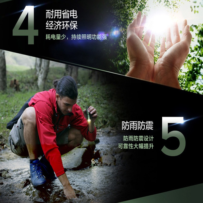 GP超霸全天候1LED手电筒 高亮性THH20701(1LED)