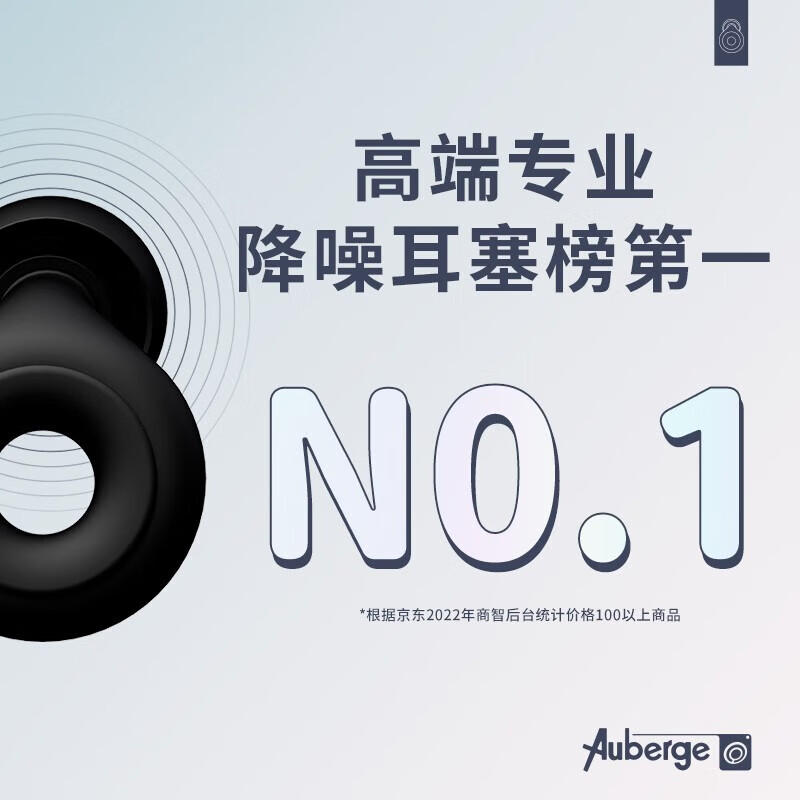 Auberge[专业降噪测试]睡眠耳塞睡觉专用隔音不伤耳神器耳塞防噪 (黑色)1套高清大图