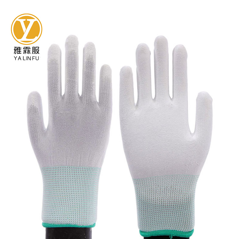 雅霖服 PU防静电手套LF12390 双高清大图