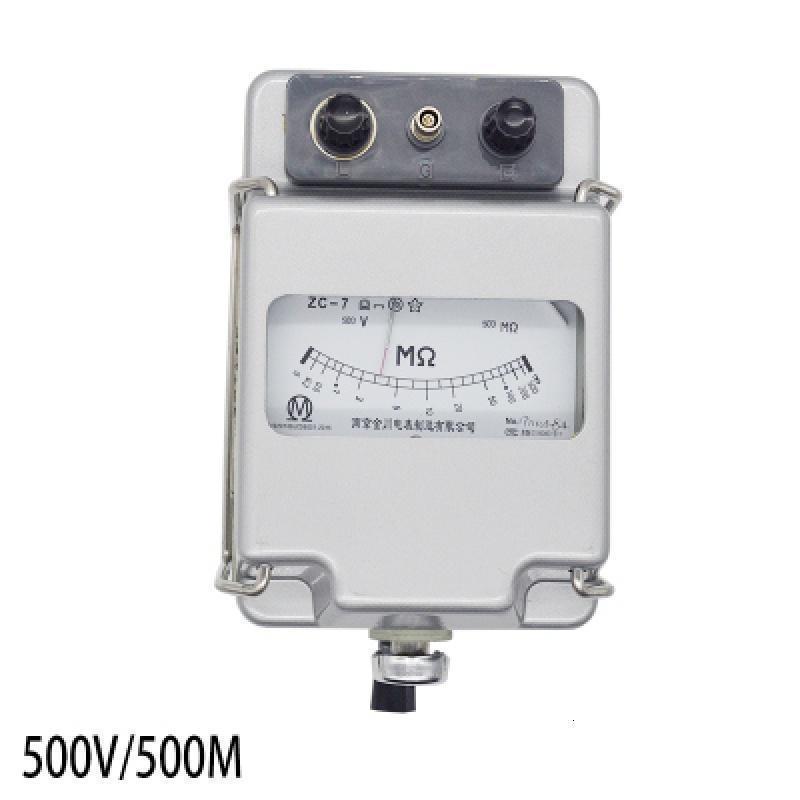 绝缘电阻测试仪兆欧表500V1000V2500V5000V电工摇表 ZC-7500V\500M_928