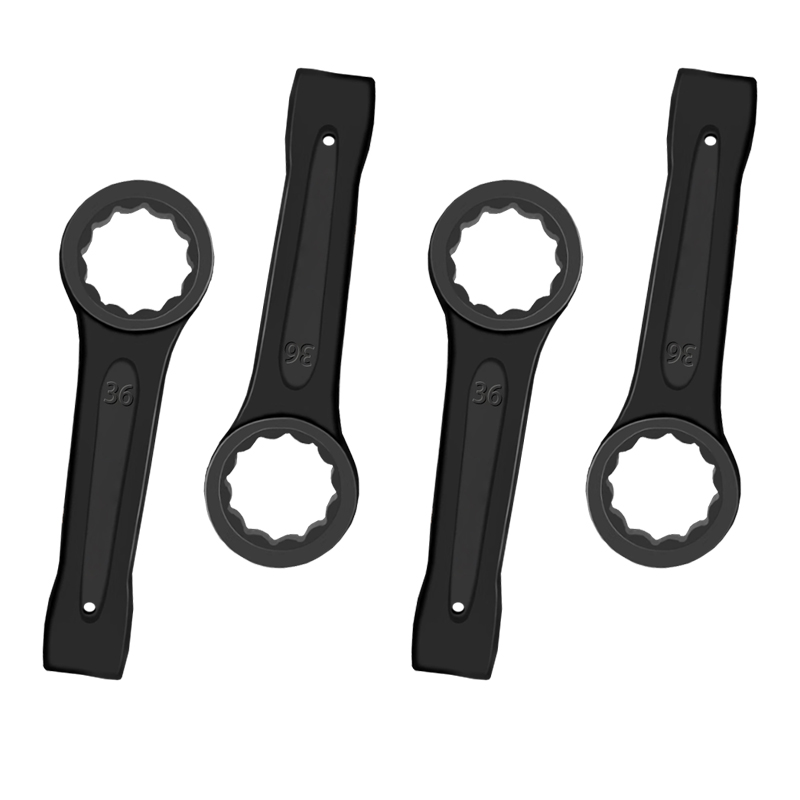 立伟铁牛敲击梅花扳手36mm/把高清大图