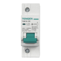 天正电气 TGBIN-125 1P C 80A 6kA AC230V 01060280006 微型断路器