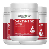 Healthy Care辅酶Q10胶囊200粒/瓶装大包装 澳洲原装进口